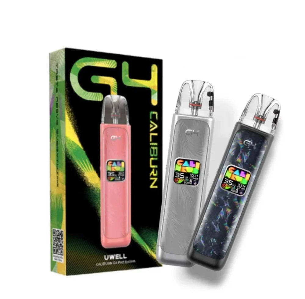 UWELL CALIBURN G4 POD SYSTEM KIT – 35W (1300mAh)